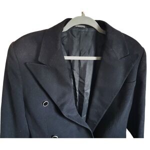 Gianni Versace 38 Vintage Wool Double Breasted Blazer Jacket Womens‎ Italy Sz 4
